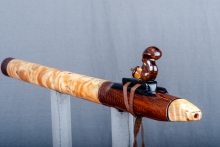 Snakewood Native American Flute, Minor, Low E-4, #O1B (2)